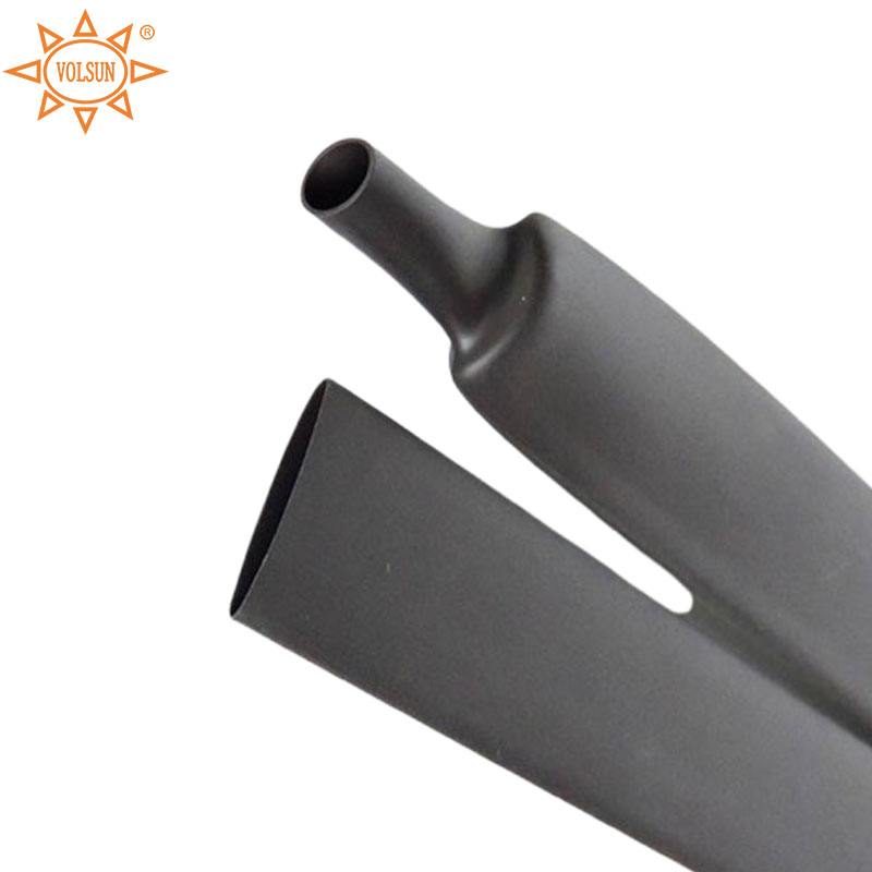 черная термоусадочная трубка